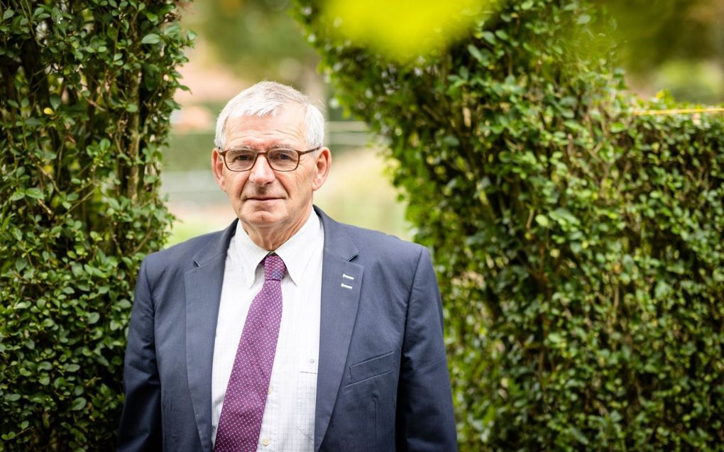 Proponent J. Mulder deed 32 jaar pastoraal werk in de hervormde gemeente in Nijkerk. beeld André Dorst