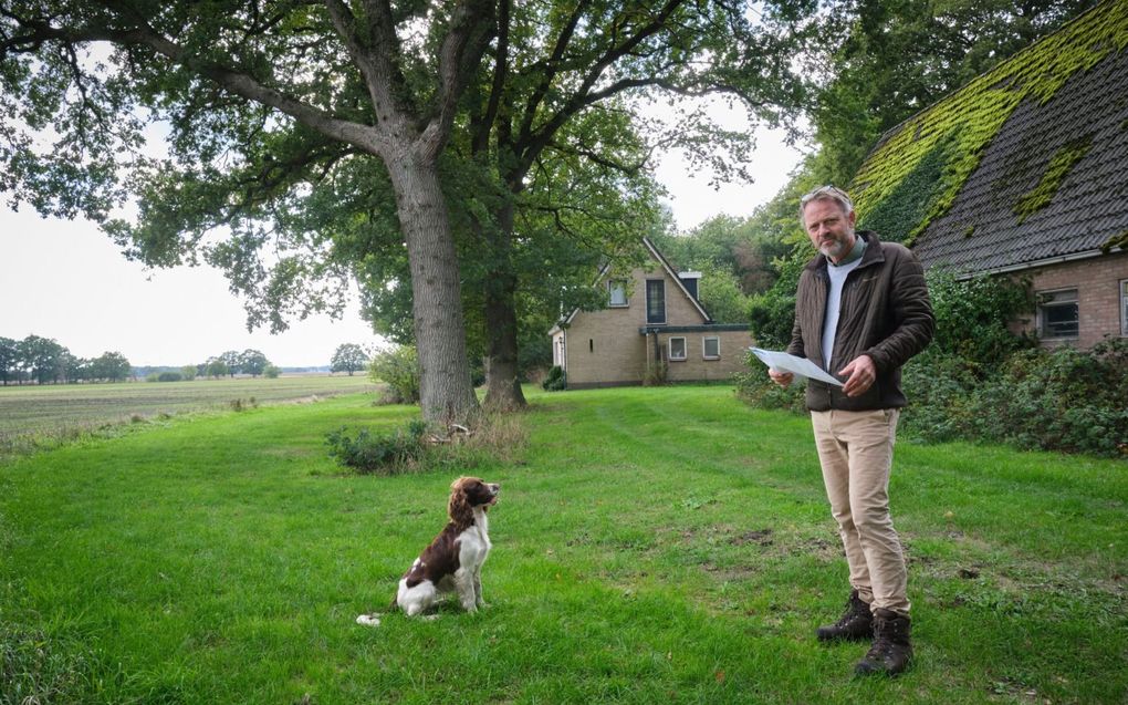 Martin Visscher is rentmeester op landgoed Landarbeid in Drenthe. beeld Sjaak Verboom