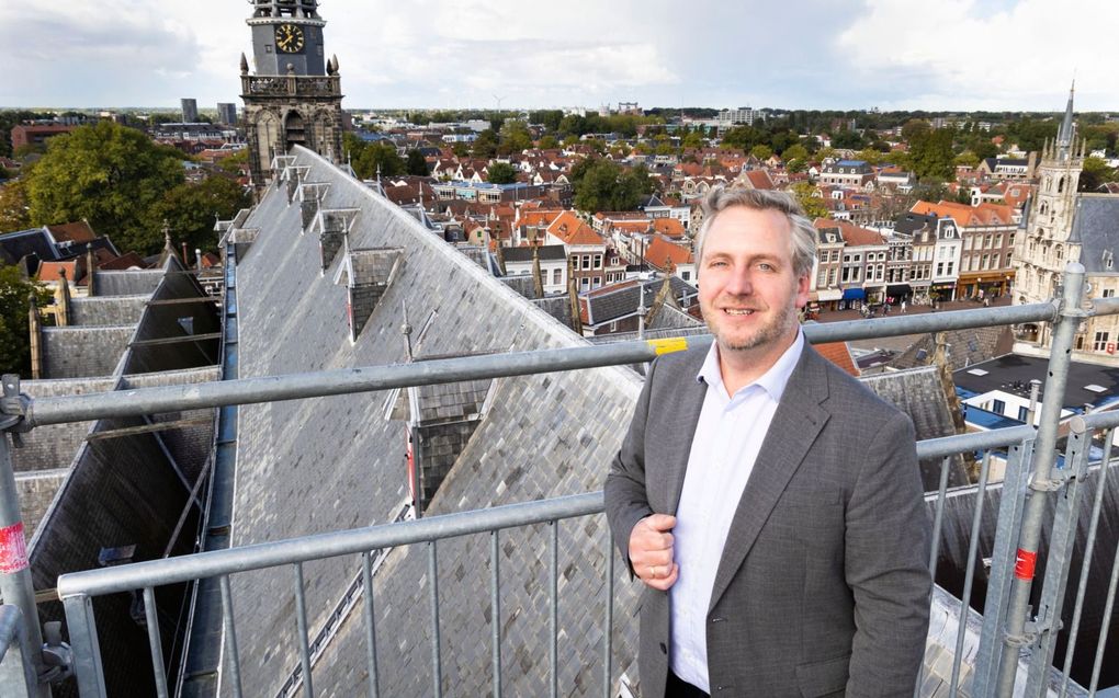 De Goudse Sint-Jan is de langste kerk van Nederland. beeld Anton Dommerholt