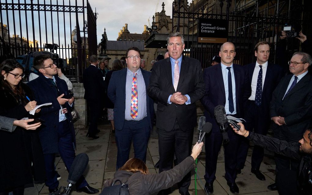 Graham Brady. beeld AFP, Niklas Halle'n