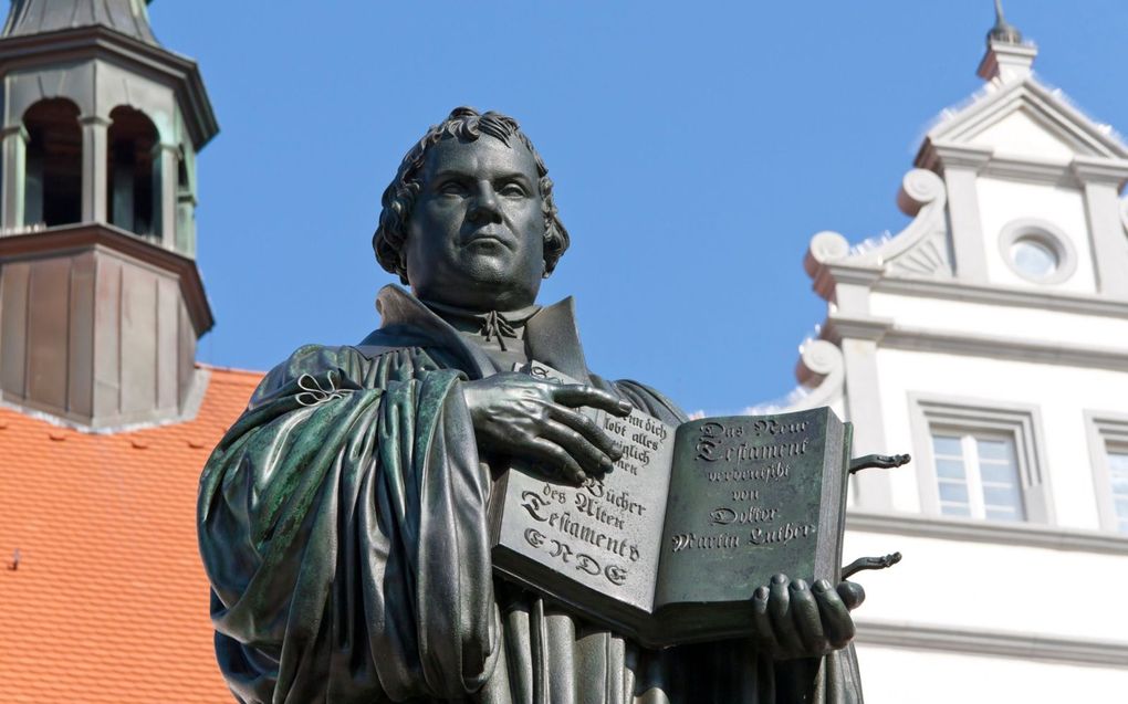 „Luther verstaat het Oude Testament niet alleen als ”Boek van Israël”, maar ook als  ”Boek van Christus”.” beeld iStock