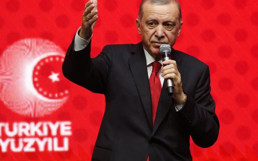 Erdogan. beeld AFP, Adem Altan