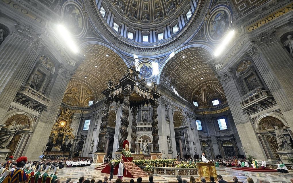 Sint-Pieter in Rome. beeld ANP / EPA