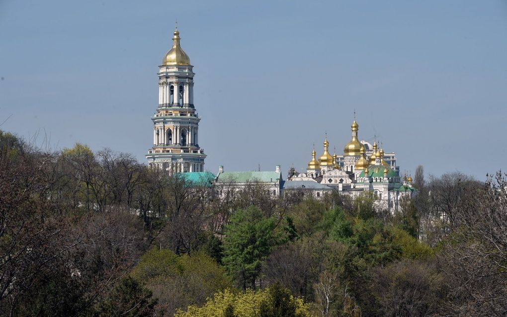 Het Kiev-Petsjersk Lavra of Holenklooster in Kiev. beeld AFP, Sergei SUPINSKY