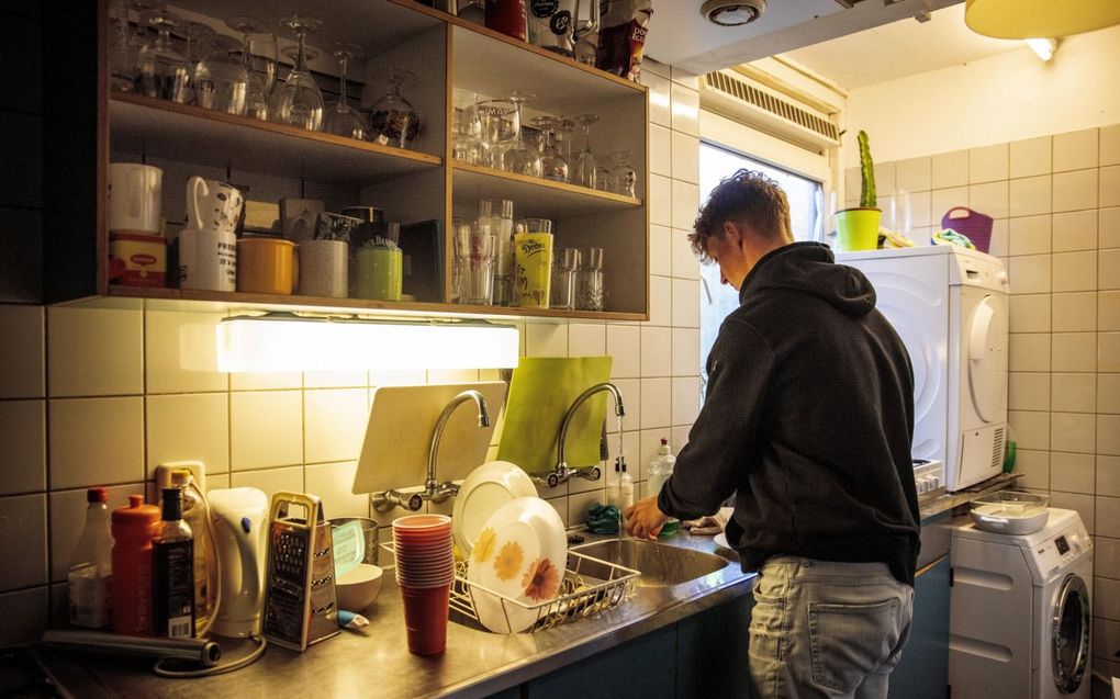 Schurft komt relatief veel voor in studentenhuizen. beeld ANP, Ramon van Flymen