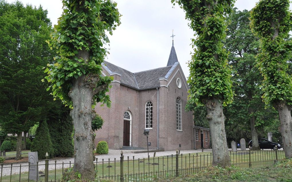 Het kerkgebouw van de protestantse gemeente in Loenen. beeld pg Loenen