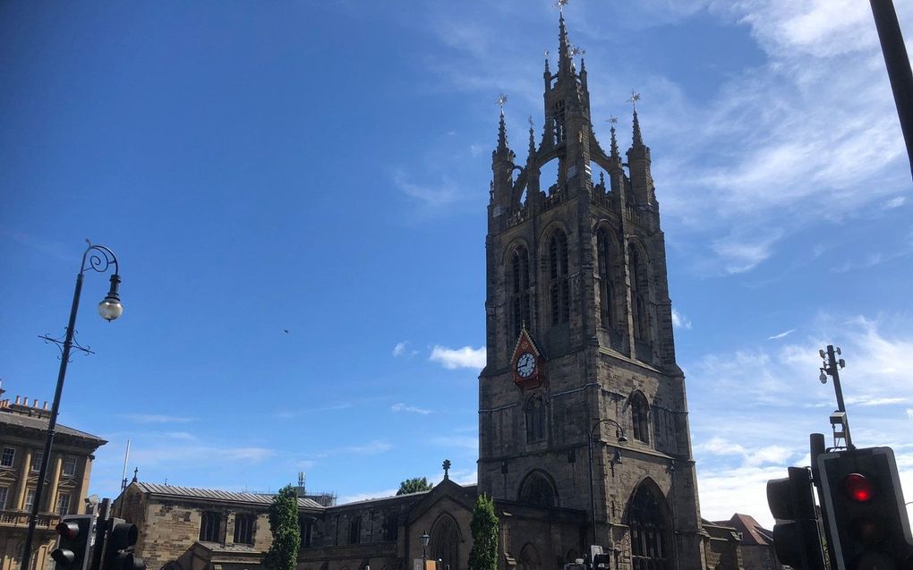 Newcastle Cathedral in Newcastle upon Tyne (Noord-Engeland). beeld RD