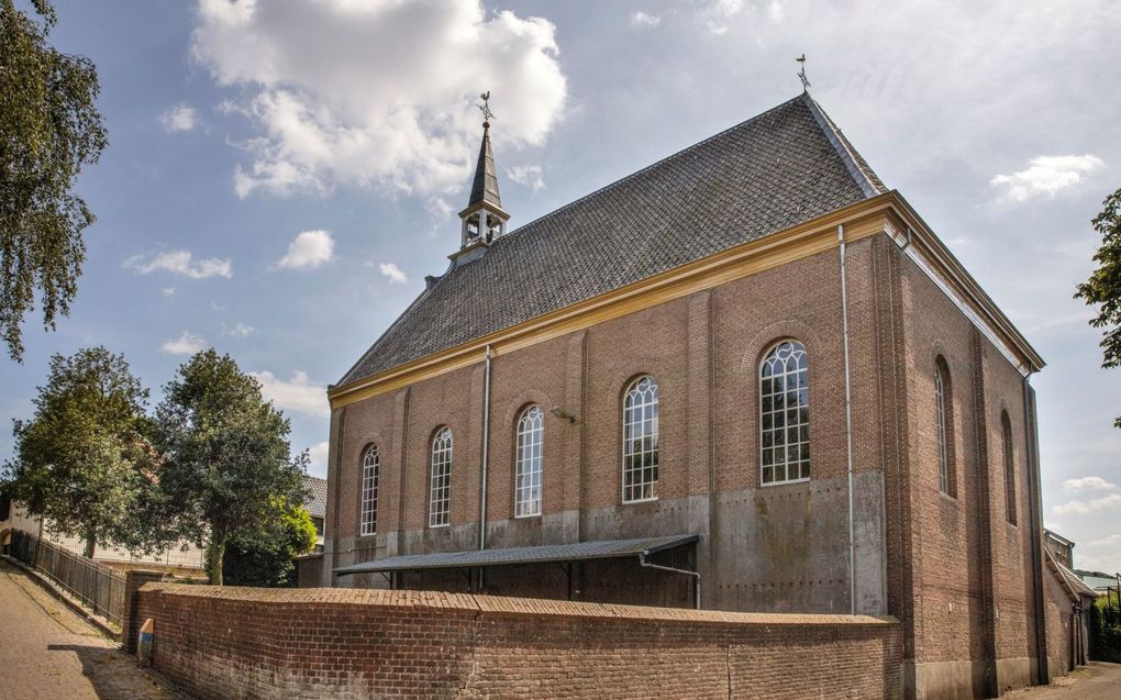 De oude kerk van Herwijnen, dorp in de gemeente West Betuwe. beeld RD, Henk Visscher