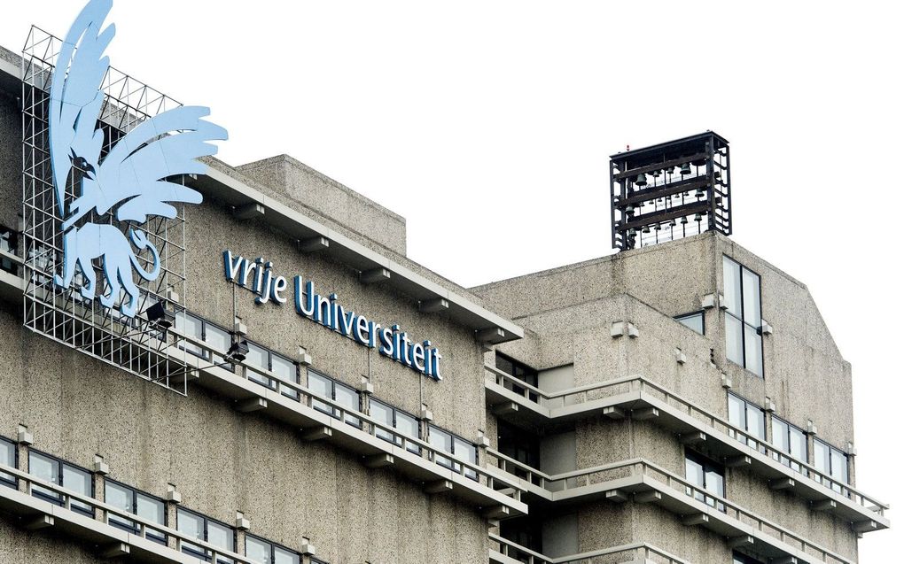 Gebouw van de Vrije Universiteit in Amsterdam. beeld ANP, Koen van Weel