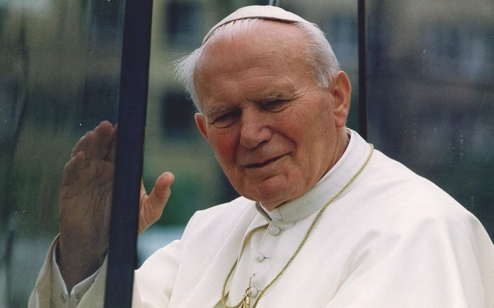 Paus Johannes Paulus II overleed op 2 april 2005 op 84-jarige leeftijd. beeld ANP, Yves Boucau