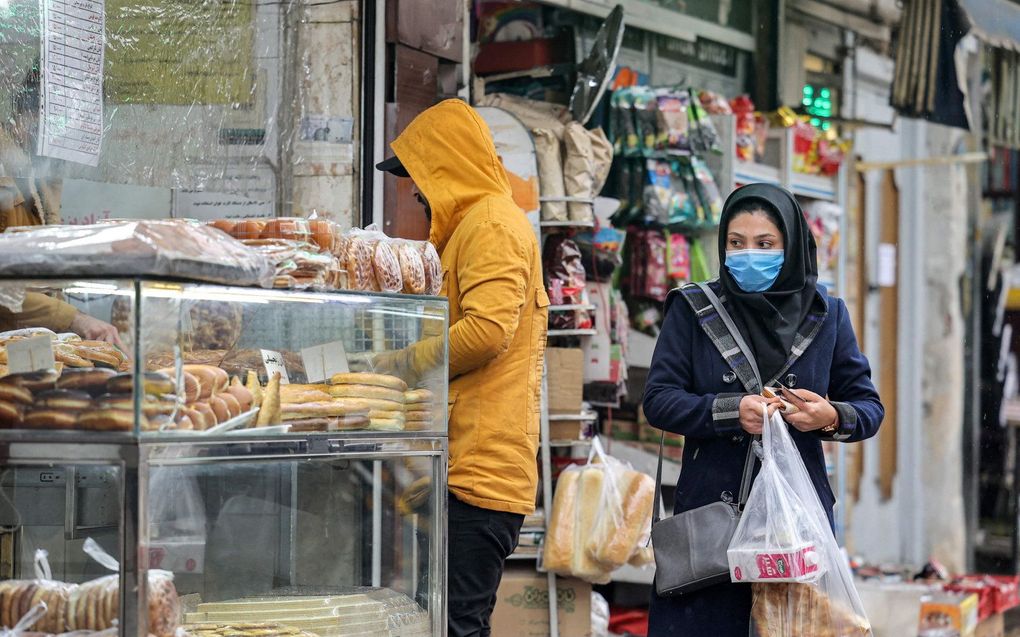 Teheran. beeld AFP, Atta Kenare