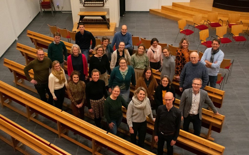 Christelijk vocaal ensemble Marcantus. beeld Christelijk vocaal ensemble Marcantus