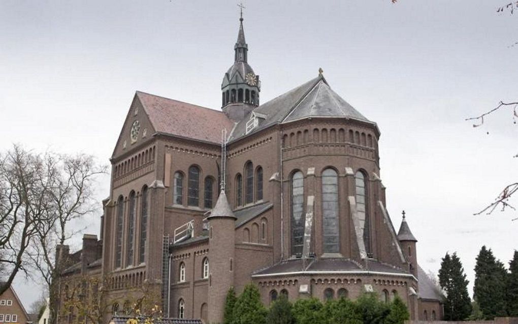 De Alphonsus de Liguorikerk in Beneden-Leeuwen. beeld Jan Rikken