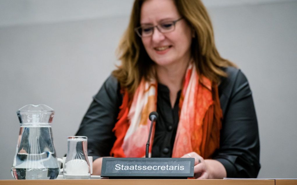 Staatssecretaris Aukje de Vries, beeld ANP, Bart Maat