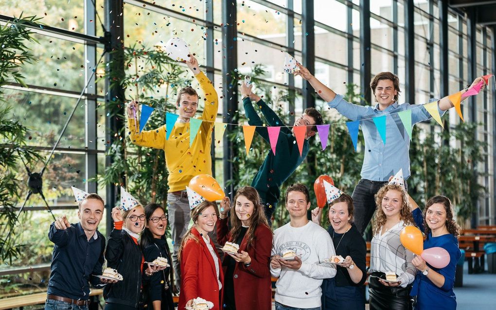 Dit jaar zit er geen in feestje voor Hoornbeeck-studenten omdat hun school de beste is geworden. beeld Hoornbeeck College