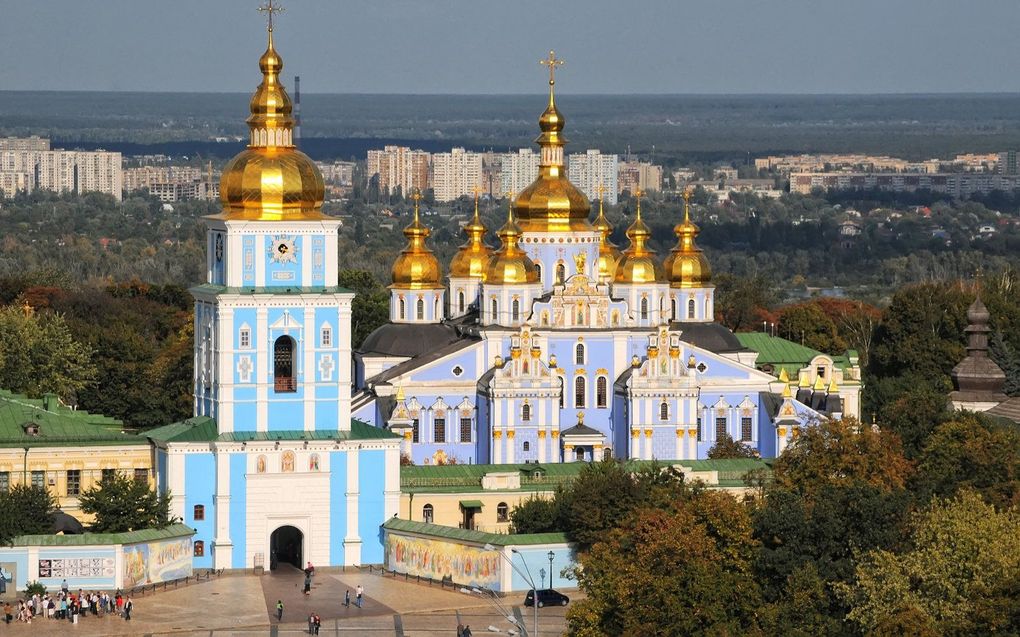 Oekraïens-orthodoxe kerk in Kiev. beeld Wikimedia