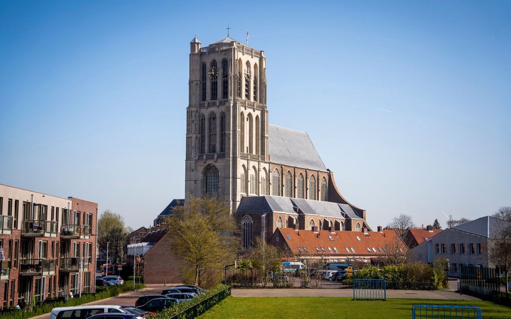 De Grote of Sint-Catharijnekerk in Brielle. beeld Cees van der Wal