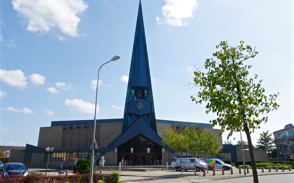 Kerkgebouw van de gereformeerde gemeente in Goes. beeld Dirk Jan van Scheyen fotografie