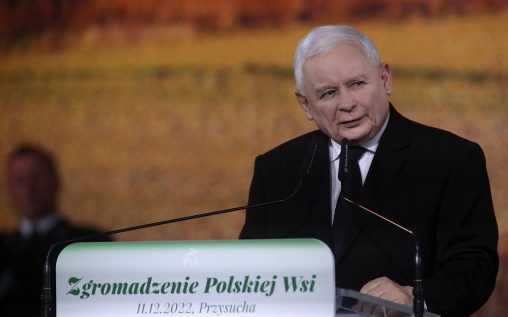 Jarosław Kaczynski. beeld EPA, Roman Zawistowski