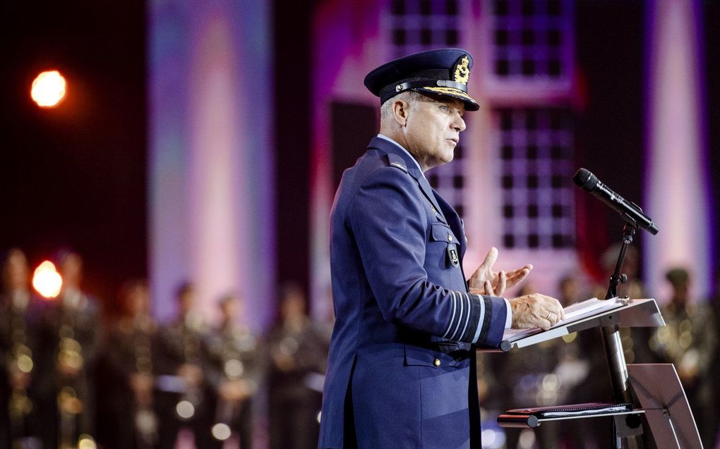 Commandant der Strijdkrachten Eichelsheim. beeld ANP, Sem van der Wal