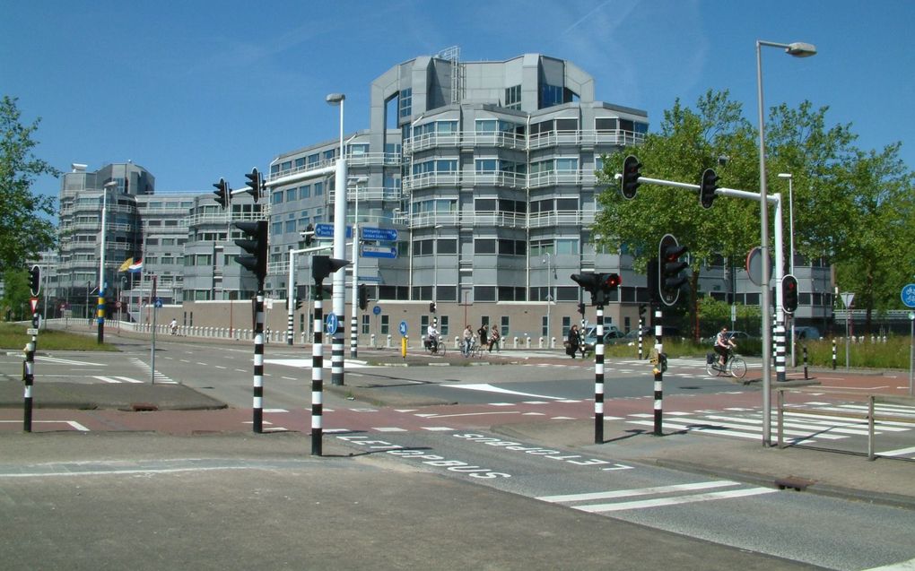 Het pand van de AIVD in Zoetermeer. beeld Wikimedia