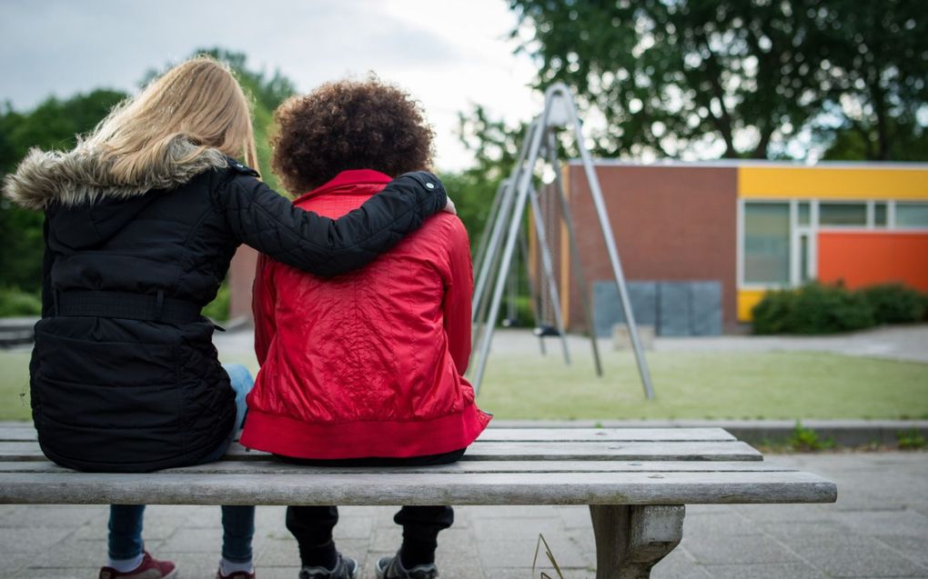 Ruim een op de vijf leerlingen zit niet goed in zijn vel. beeld ANP, Roos Koole