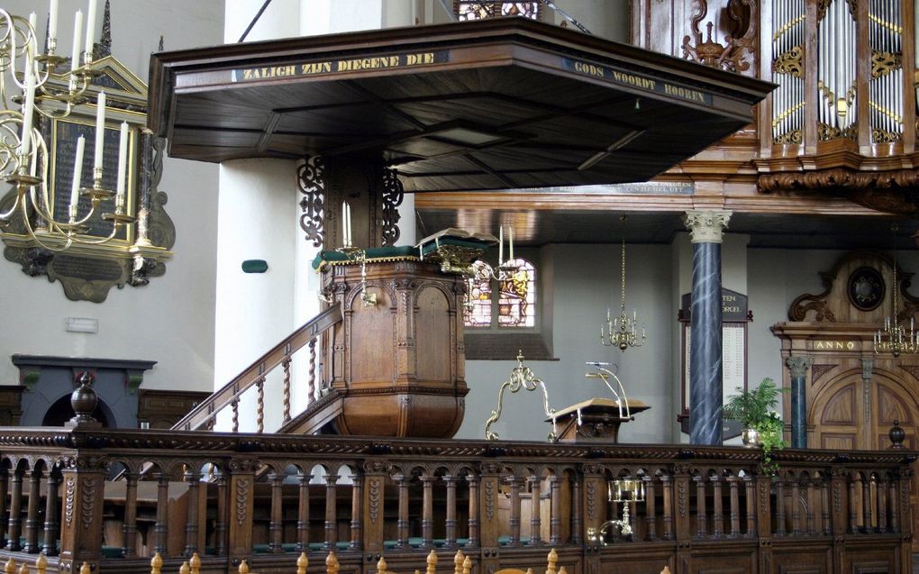 De Grote Kerk in Maassluis. beeld Henk van Oosten