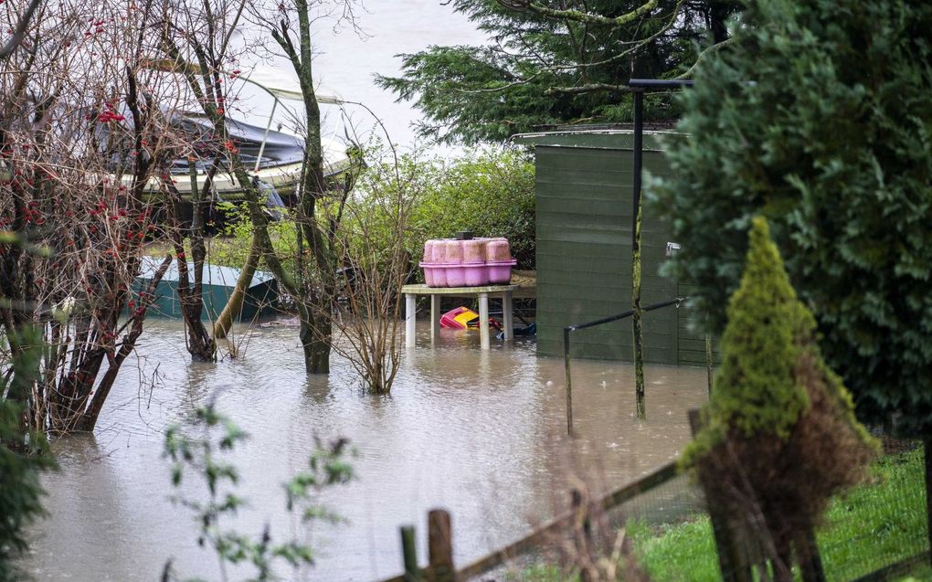 Overstroming van de Linge. beeld ANP