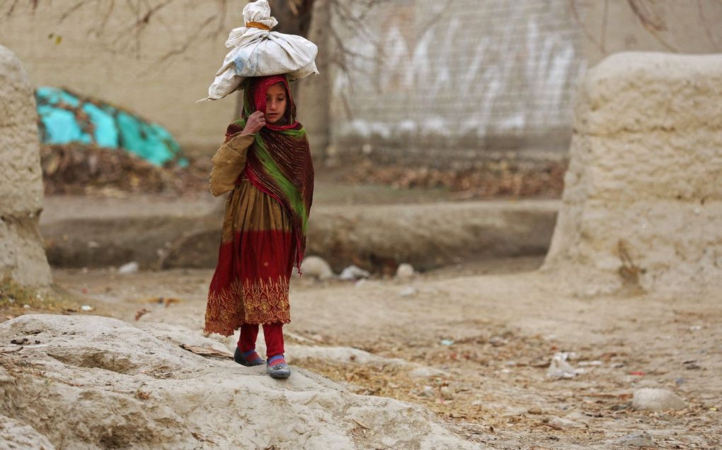 Een Afghaans meisje. beeld AFP, Shafiullah Kakar