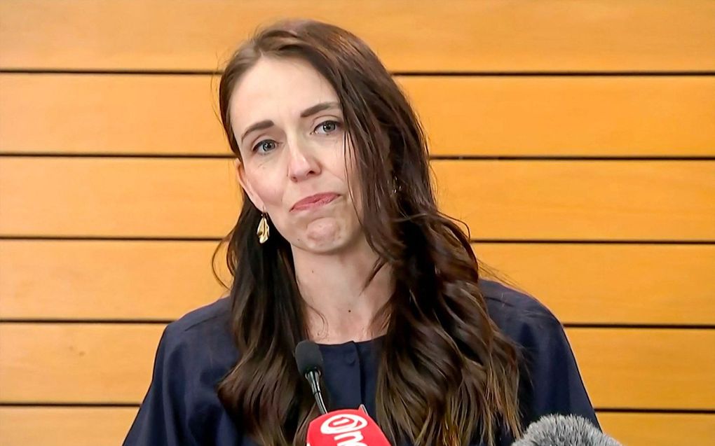 De Nieuw-Zeelandse premier Jacinda Ardern. beeld AFP