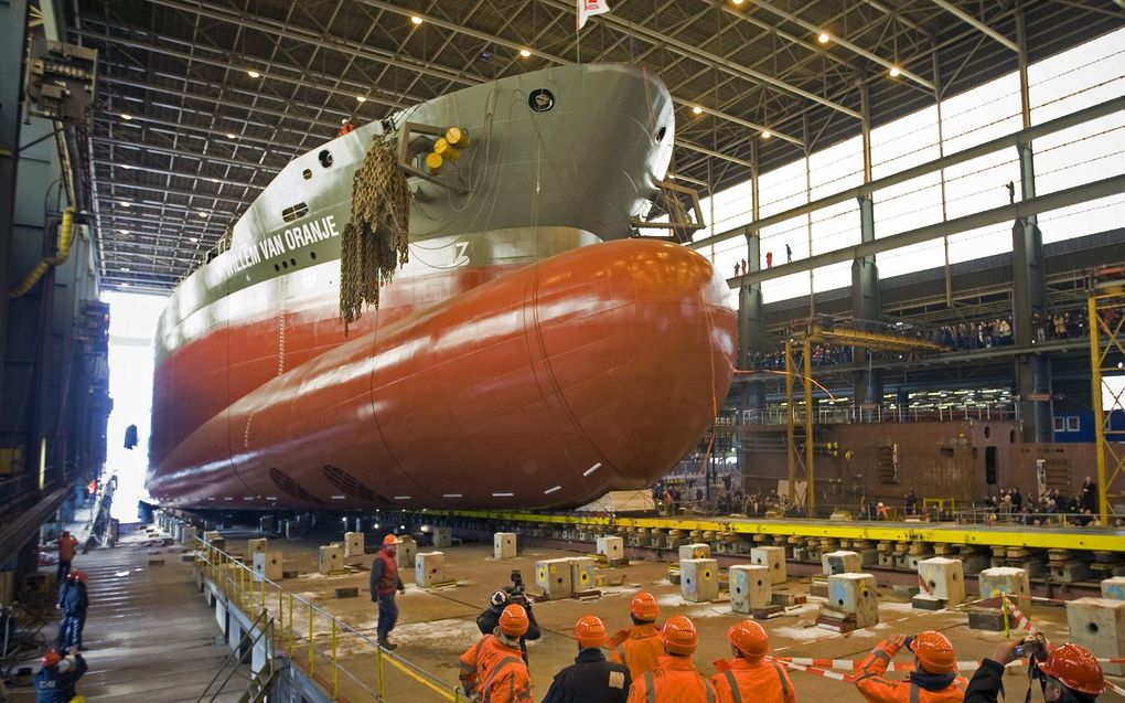 IHC in Kinderdijk. Beeld ANP, LEX VAN LIESHOUT