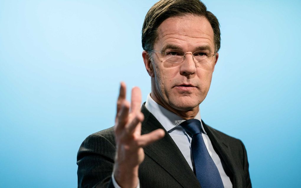 Premier Rutte. beeld ANP, Bart Maat