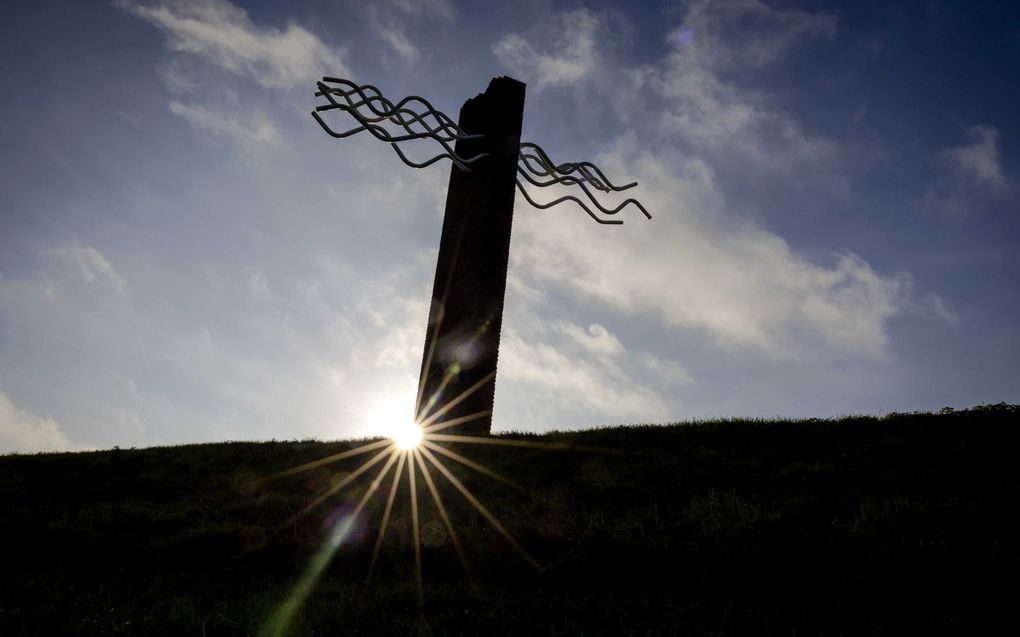 Het nationaal monument watersnood 1953. beeld Robin van Lonkhuijzen