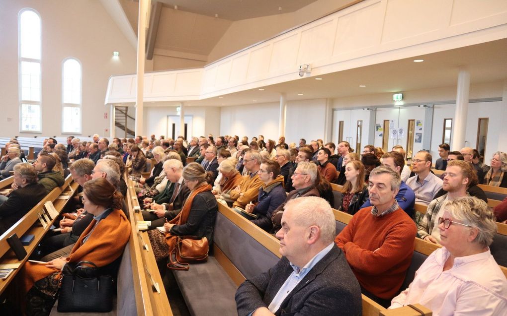 Landelijke evangelisatiedag van de Hersteld Hervormde Kerk. beeld Huig de Koning