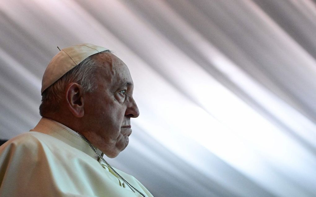 Paus Franciscus. beeld AFP, Tiziana Fabi