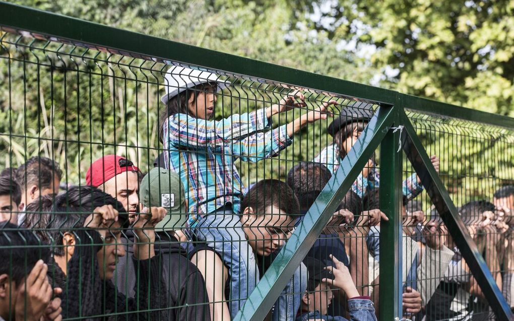 „De Hongaarse weigering om vluchtelingen op te nemen, lijkt rechts-nationalistisch gefundeerd en weinig of niets met christelijke waarden te maken te hebben.” beeld ANP, Arie Kievit