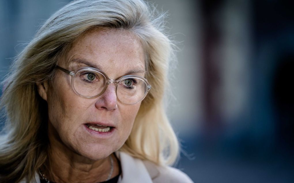 Minister Kaag vindt niet dat het kabinet niks doet. Ze noemde eerdere  maatregelen een „historische breuk”. beeld ANP, Bart Maat