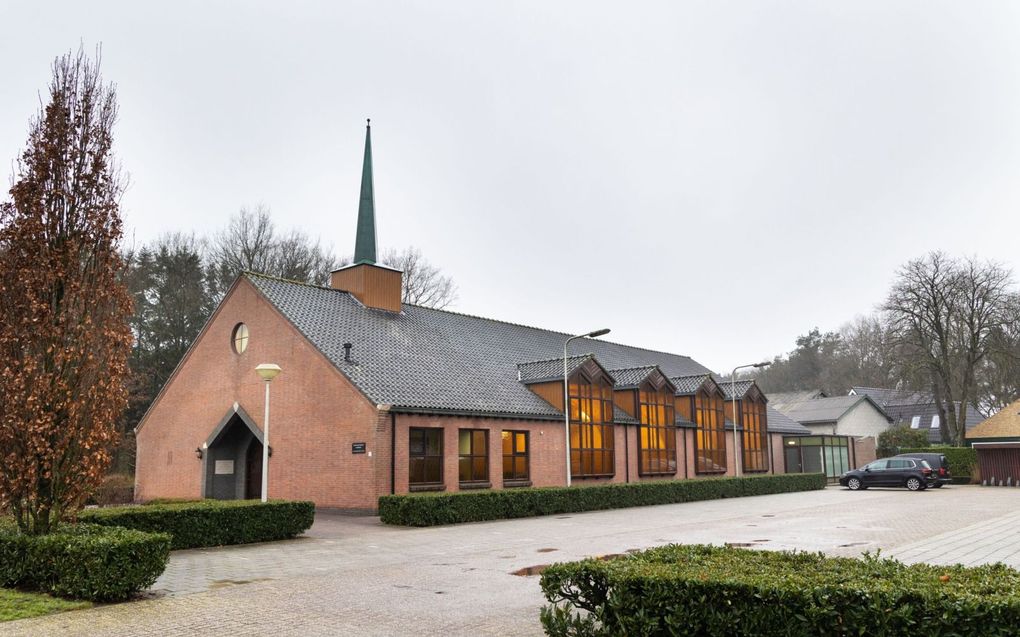 Het kerkgebouw van de gereformeerde gemeente in Nederland te Elspeet. beeld RD, Anton Dommerholt