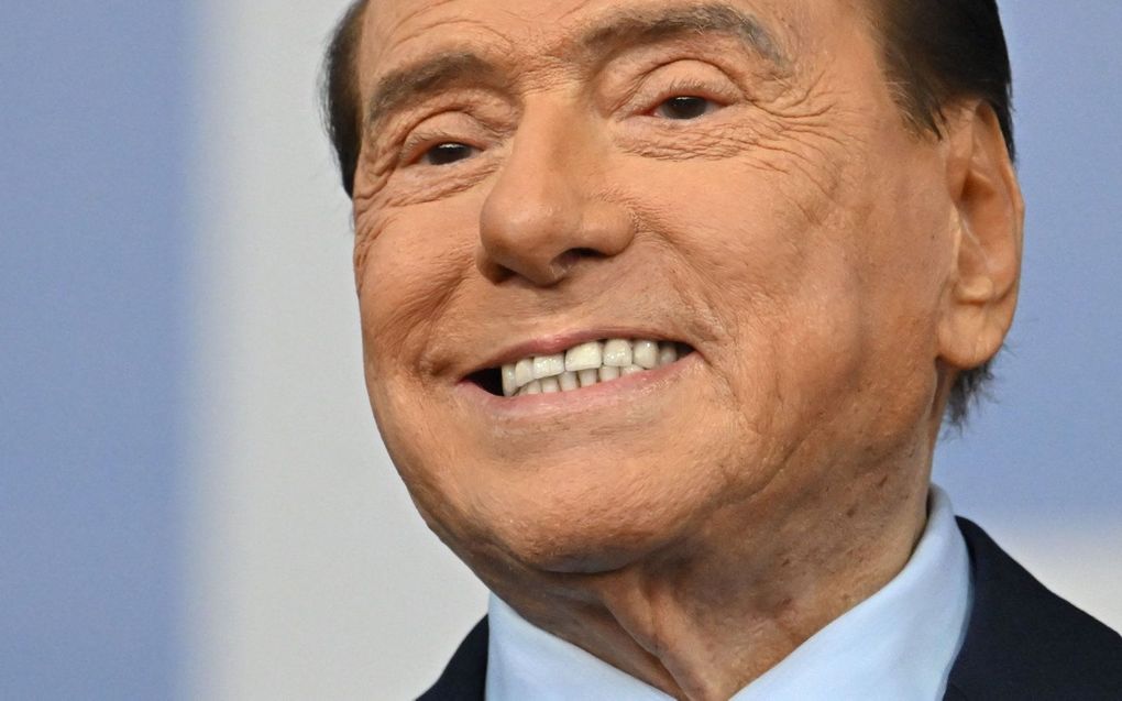 Berlusconi. beeld AFP, Alberto PIZZOLI