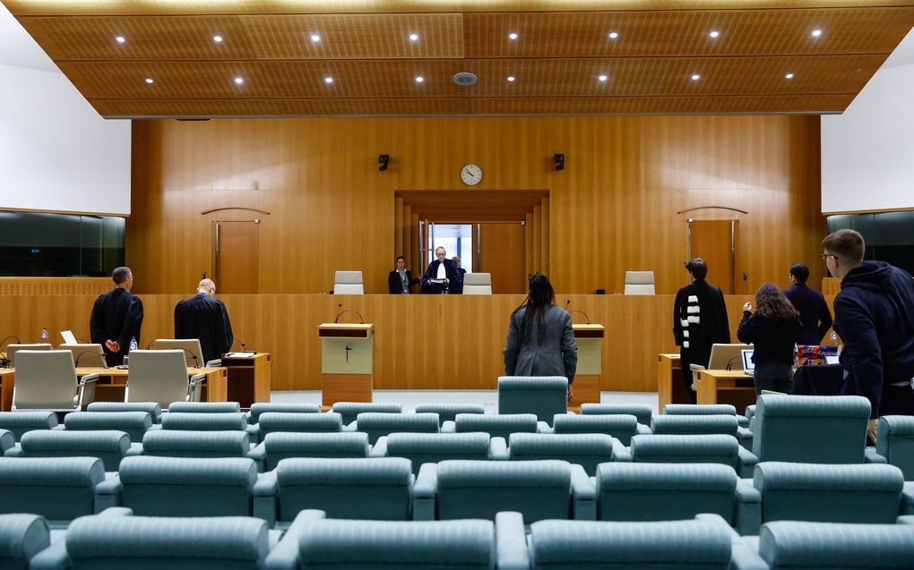 Rechtszaal van het Europese Hof van Justitie in Luxemburg. beeld AFP, Stephanie Lecocq