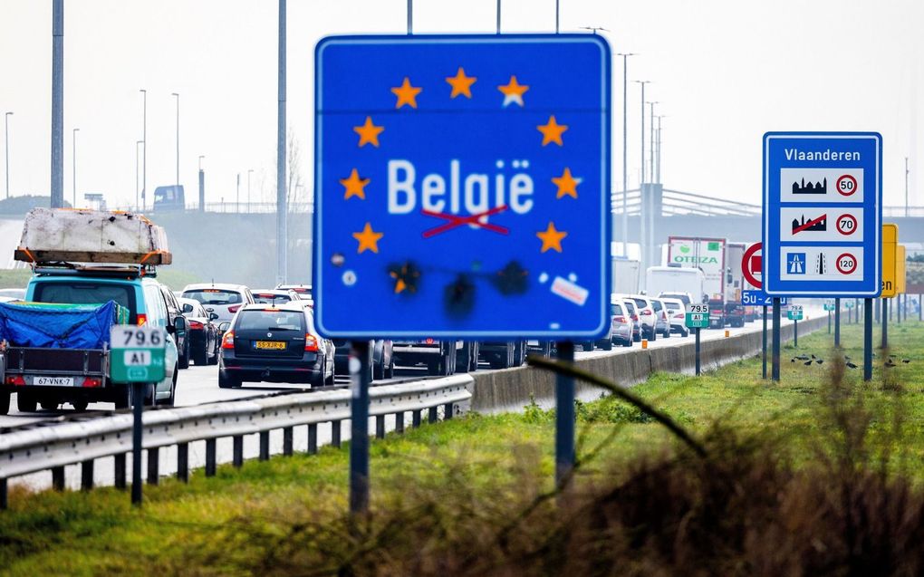 Zowel in Duitsland als België zijn alledaagse boodschappen vaak voordeliger dan in Nederland. beeld ANP, Jeffrey Groeneweg