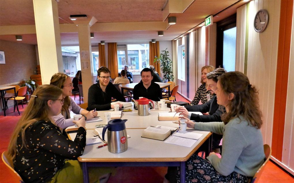 Bijbelstudieconferentie van HHJO, in Bennekom. Beeld Jan van Reenen