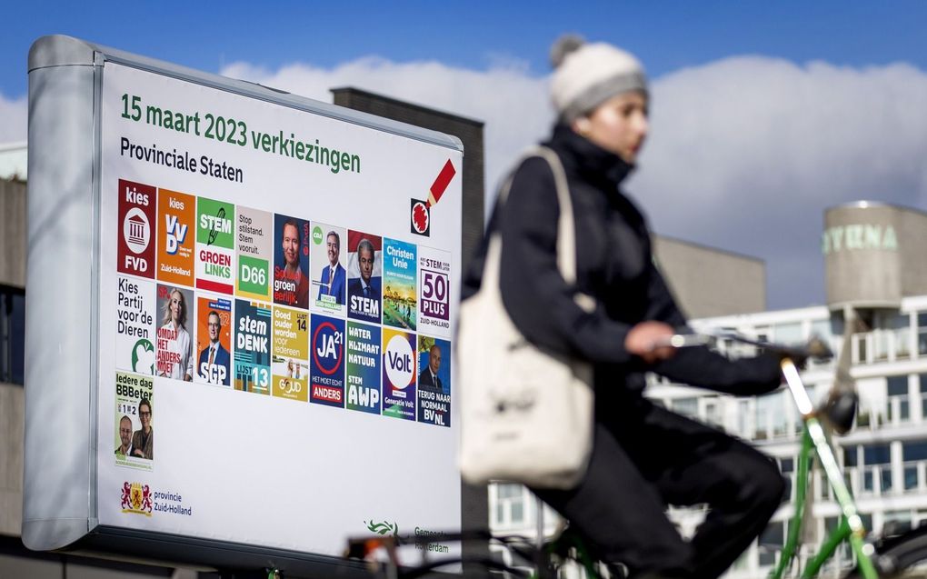 Verkiezingscampagne in volle gang. beeld ANP, Koen van Weel