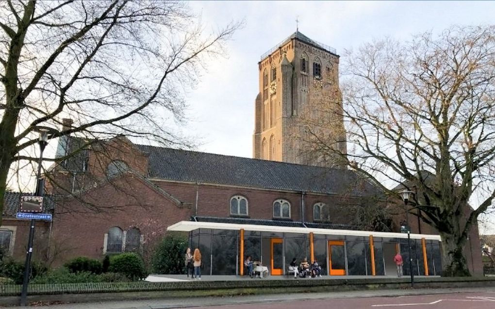 De Sint-Jan de Doperkerk in Sambeek. beeld Sambeek.info