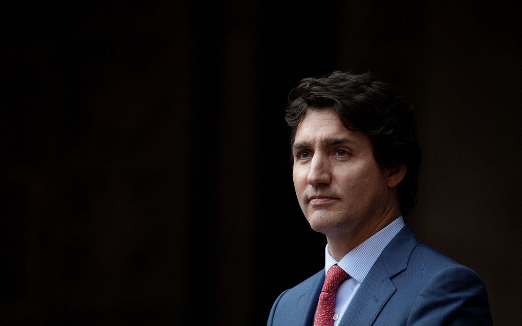 Trudeau. beeld AFP, Jim WATSON