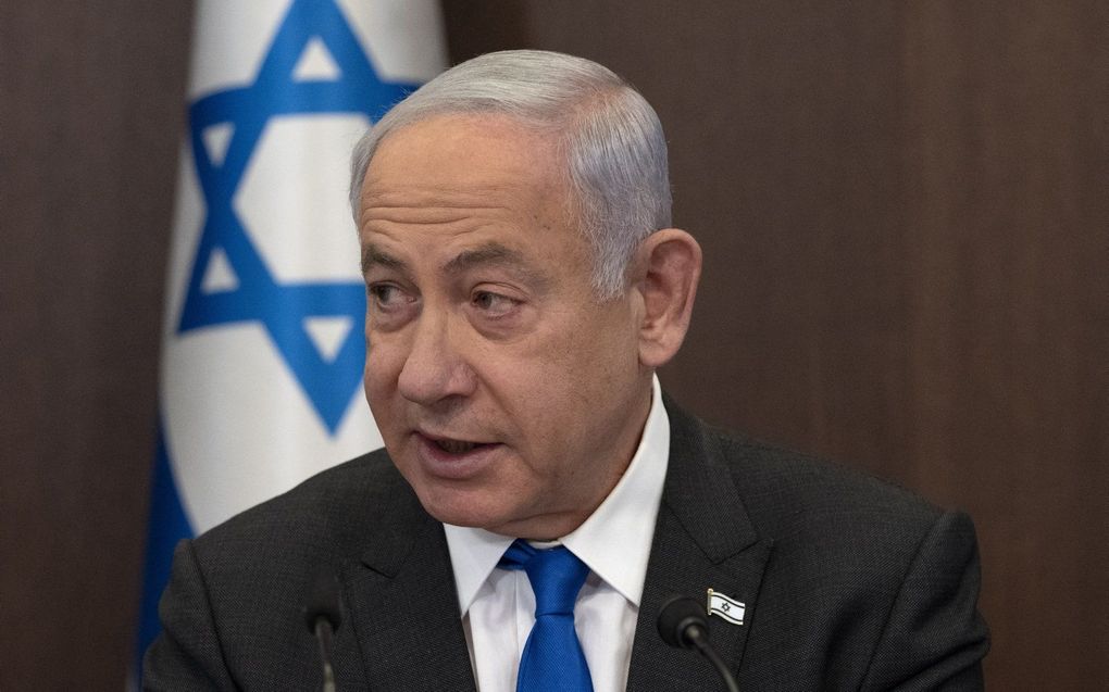 Benjamin Netanyahu. beeld EPA, MAYA ALLERUZZO