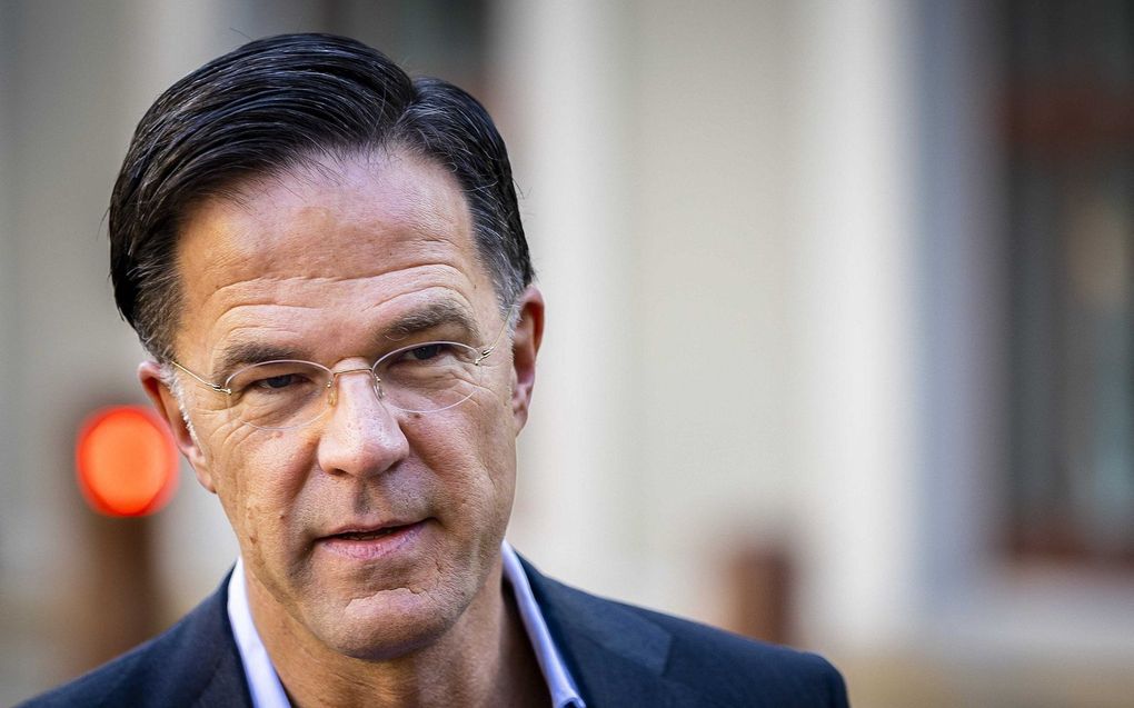 Premier Rutte. beeld ANP, Remko de Waal