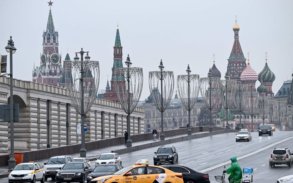 Straatbeeld in Moskou. beeld AFP, Kirill Kudryavtsev