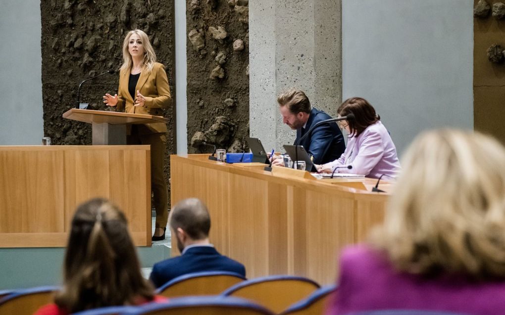 Links Marijnissen, rechts ministers De Jonge en Helder. beeld ANP, Bart Maat