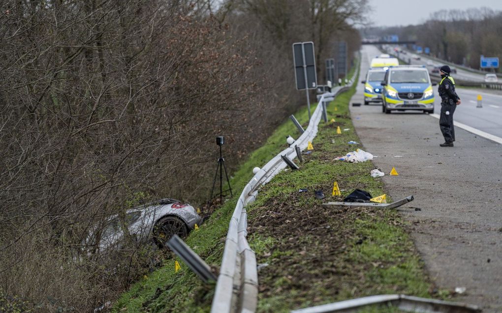 Onderzoek bij de A3. beeld ANP/ROLAND HEITINK